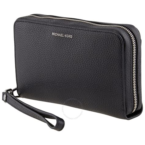 michael kors zip around wallet vanilla|michael kors black zipper wallet.